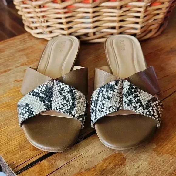 Nurture Natalia brown sandals 9.5 - Picture 2 of 12